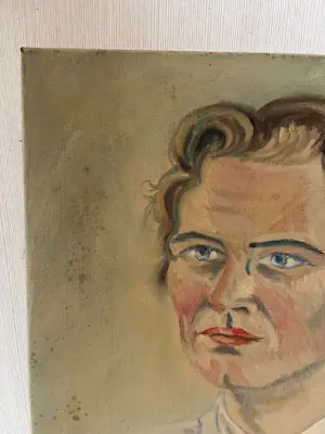 Bas Galis - Expressionistisch portret van vrouw kaufen? Bieten Sie von 70!