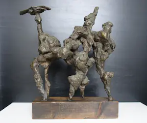 Brons (Onbekend) - "Abstracte figuren" in brons kopen? Bied vanaf 300!