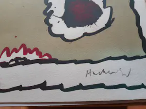 Pierre Alechinsky - lettre ouverte kopen? Bied vanaf 350!