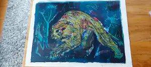 Jan Bezemer - Op jacht. vendu pour 70€ !