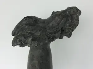 Brons (Onbekend) - Bronzen beeld (ca. 15 kg), Liggend naakt op vaas kopen? Bied vanaf 350!