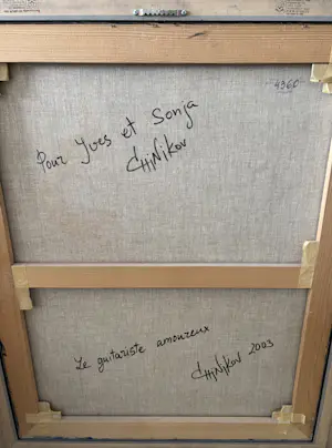 Stephan Chinikov - Le guitarist amoureux kopen? Bied vanaf 250!