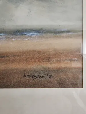 Onbekend - zeezicht met opkomend onweer kopen? Bied vanaf 35!