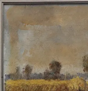 Clemens Wolters - Landschap met hooibergen kopen? Bied vanaf 50!