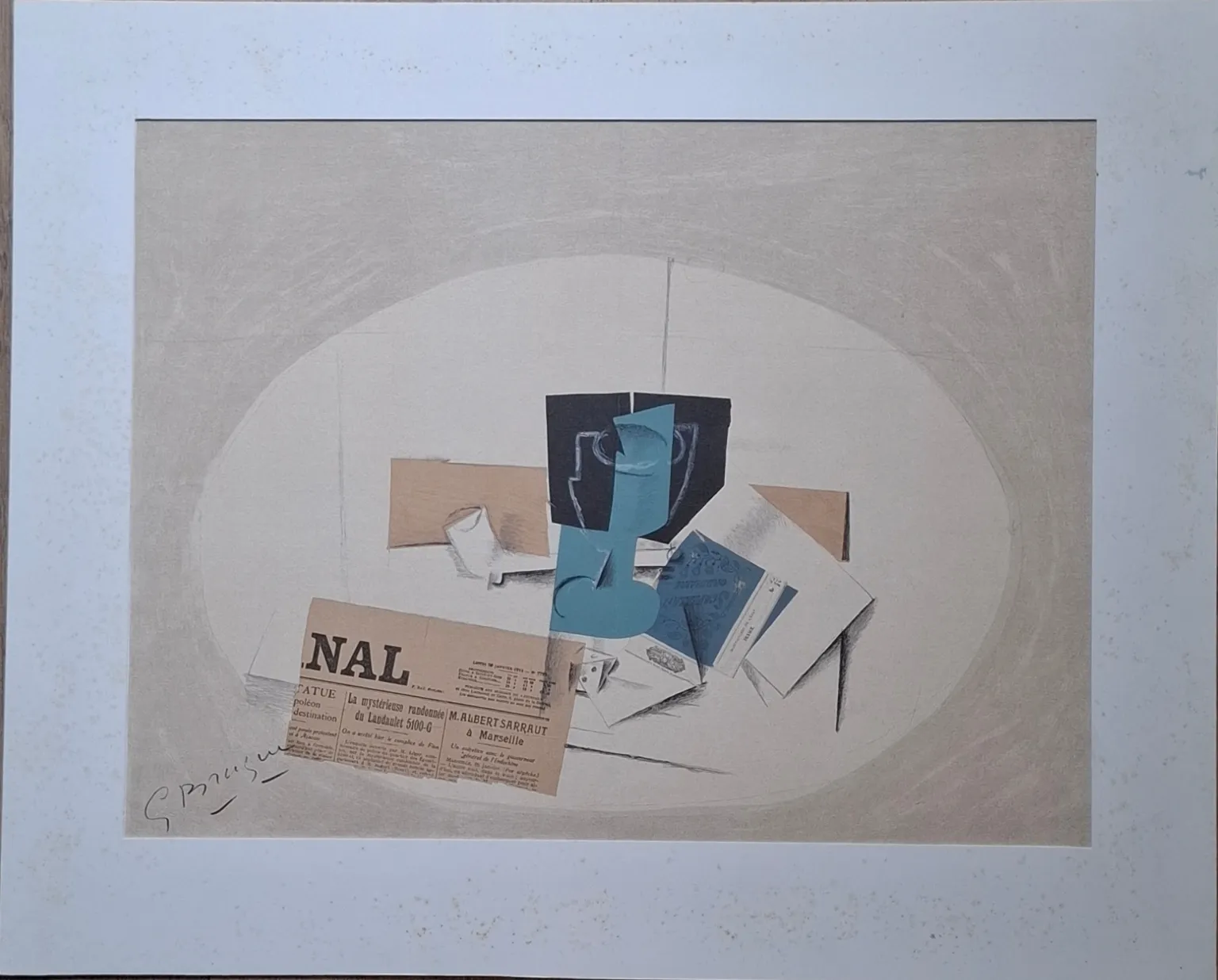 Georges Braque - Le paquet de tabac kaufen? Bieten Sie von 50!