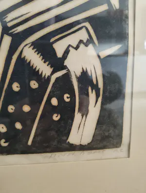 Hendrik van der Horst - UNIEK GRAFIEK! 'De zeeman' kopen? Bied vanaf 30!