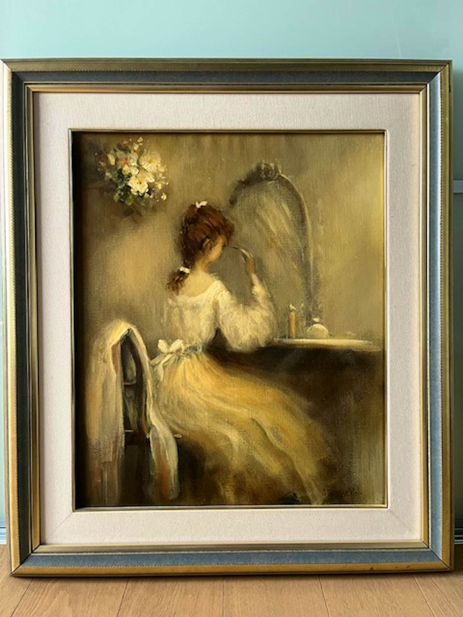 Gerardus Groeneveld - Meisje voor spiegel kopen? Bied vanaf 150!