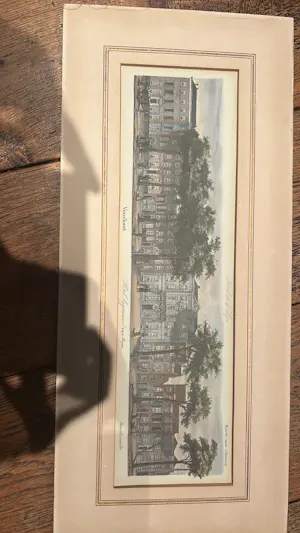 Onbekend - Lithografie Voorhout paardenmarkt kopen? Bied vanaf 20!
