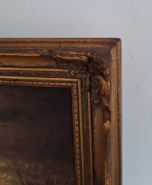 Onbekend - realistisch landschap met impressionistische en expressionistische invloeden kopen? Bied vanaf 40!