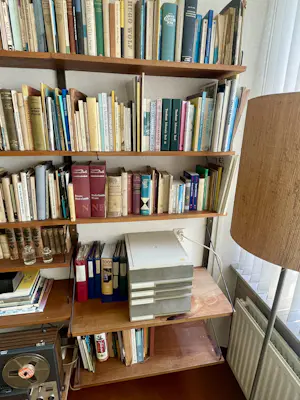 Onbekend - Wandkast systeem hout fineer kopen? Bied vanaf 550!