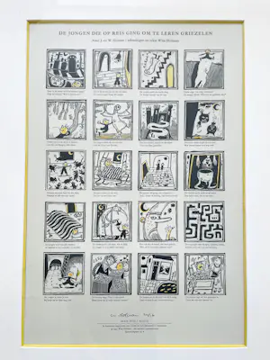 Wim Hofman - De jongen die op reis ging om te leren griezelen (Sprookjesprent nr. 8) kopen? Bied vanaf 50!