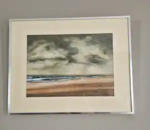 Onbekend - zeezicht met opkomend onweer vendu pour 40€ !