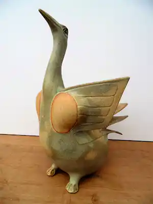 Adriana Baarspul - Fantasie Prehistorische Loopvogel vendu pour 200€ !
