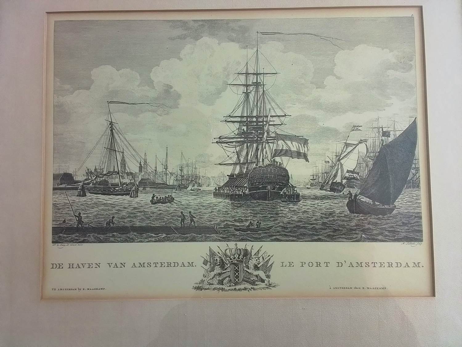 Buy Mathias de Sallieth - De haven van Amsterdam? Bid from 25!