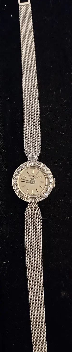 Horloges Overige - LU Chopard coctailhorloge witgoud met diamanten kopen? Bied vanaf 1250!