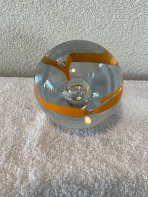 Royal Leerdam - Glazen bol kopen? Bied vanaf 40!