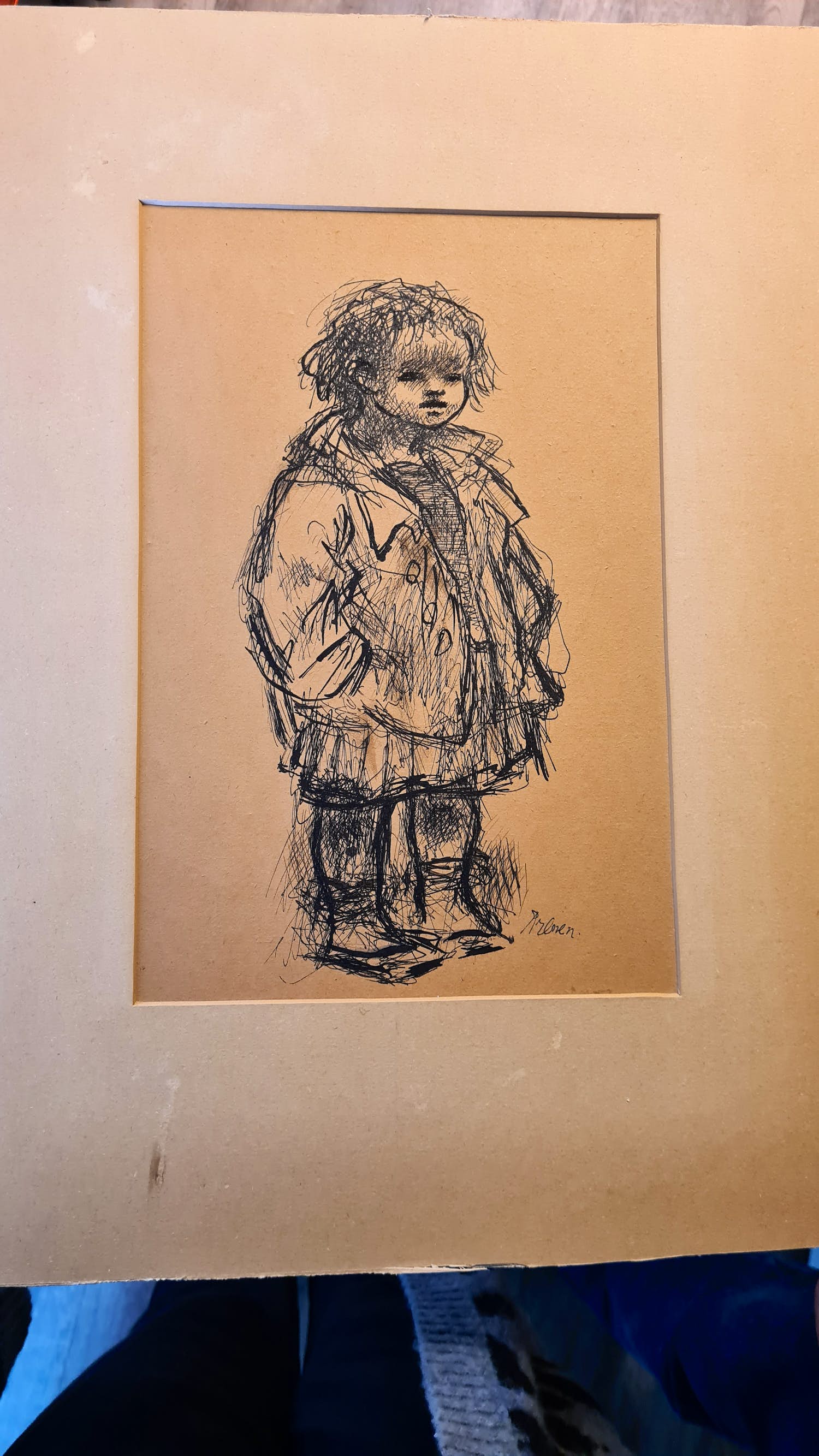 Harry Prenen - Pentekening kopen? Bied vanaf 35!