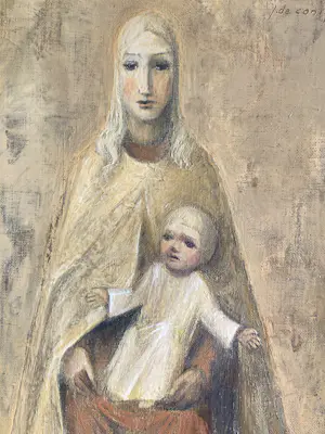 Jef De Coninck - Olieverfschilderij kopen? Bied vanaf 60!
