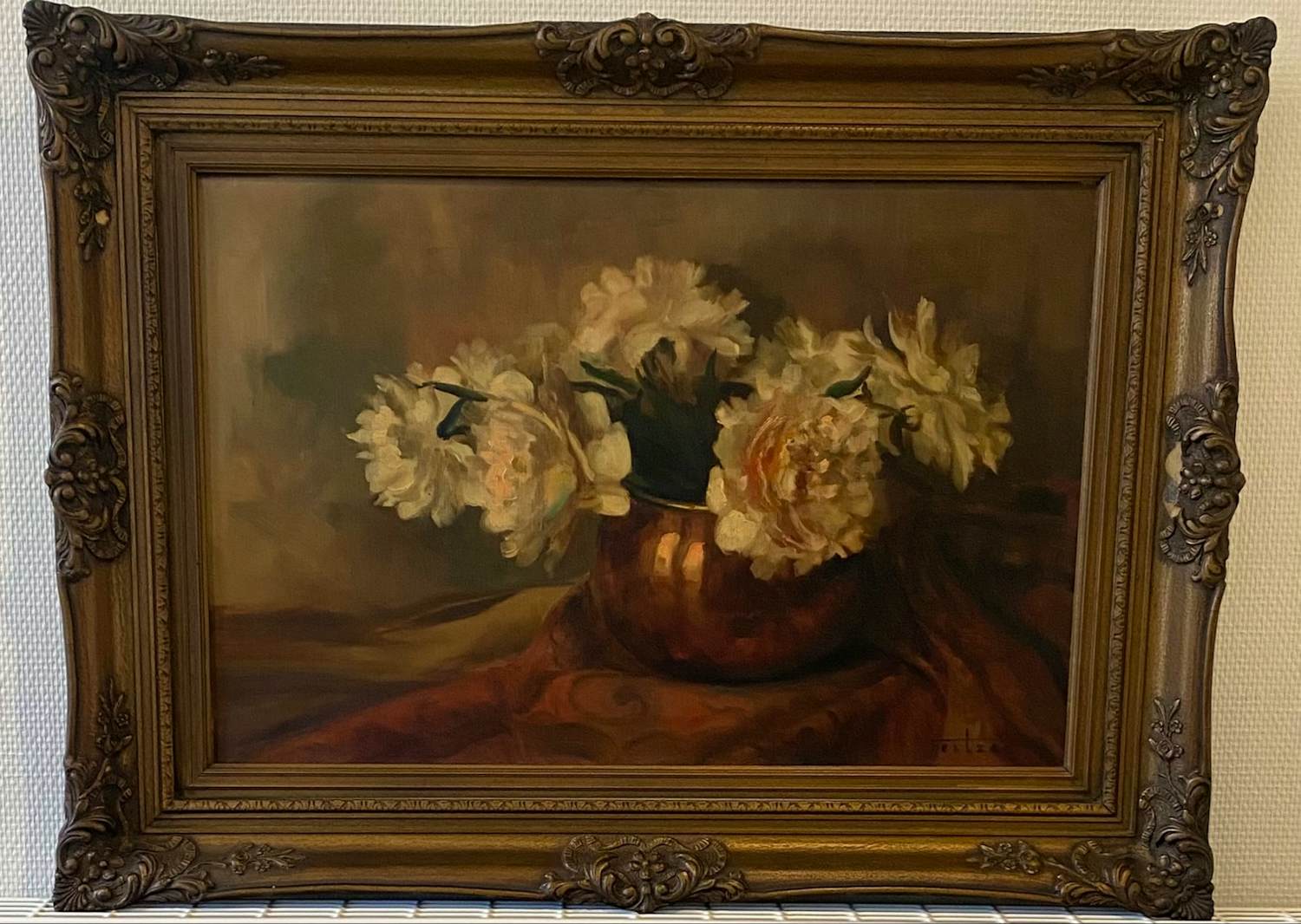 Feitze de Bruijn - Stilleven verkocht voor € 60!