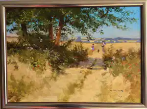 John Haskins - Het zandpad naar Campton verkocht voor € 500!