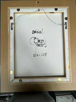 Simeon Gonzales - Rostro en azul kopen? Bied vanaf 275!