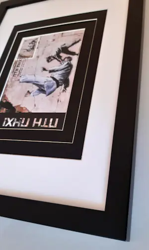 Banksy - FCK PTN! Banksy ingelijst - Complete set kopen? Bied vanaf 120!