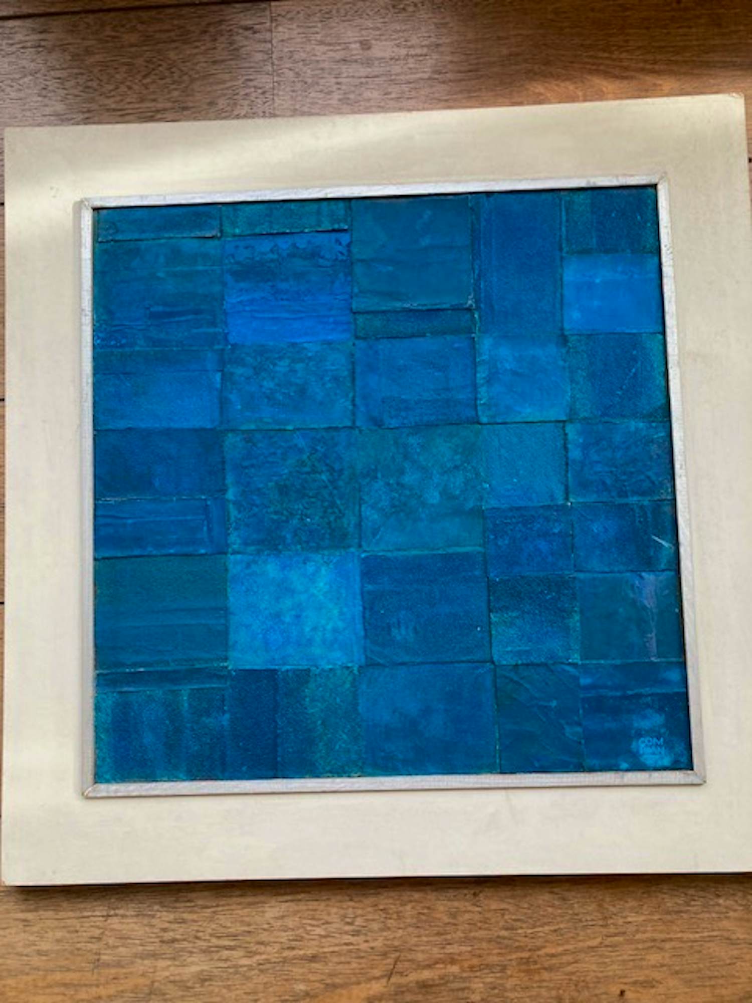 Pieter Compaan - Blauwe vlakken kopen? Bied vanaf 150!