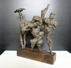 Brons (Onbekend) - "Abstracte figuren" in brons kopen? Bied vanaf 300!