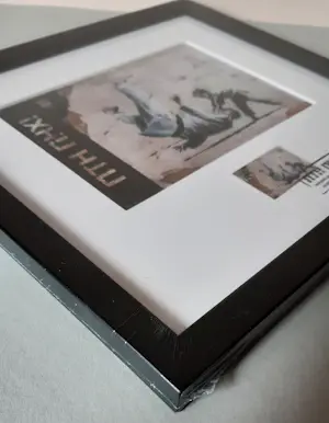 Banksy - Banksy ingelijste Maximum kaart FDC met annuleringsstempel 24.02.2023 Kiev -2023 kopen? Bied vanaf 100!