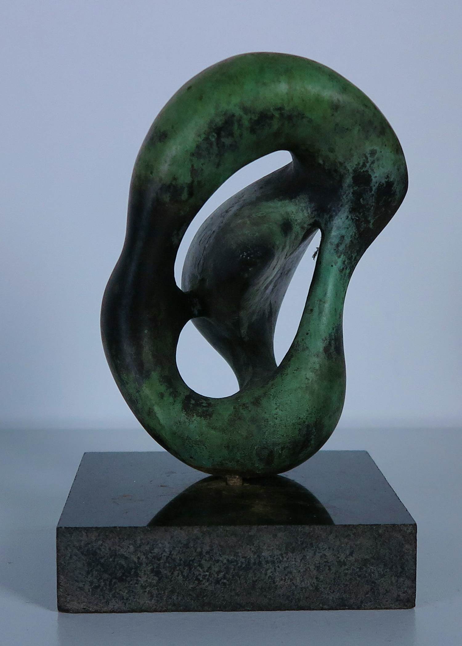 Brons (Onbekend) - Abstract organisch gevormd beeld kopen? Bied vanaf 100!