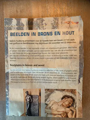 Hay Wijnhoven - bronzen torso man kopen? Bied vanaf 150!