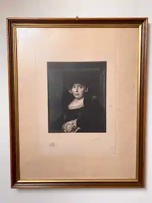 Willem Steelink (sr.) - Portret heer en portret dame verkauft für € 40!