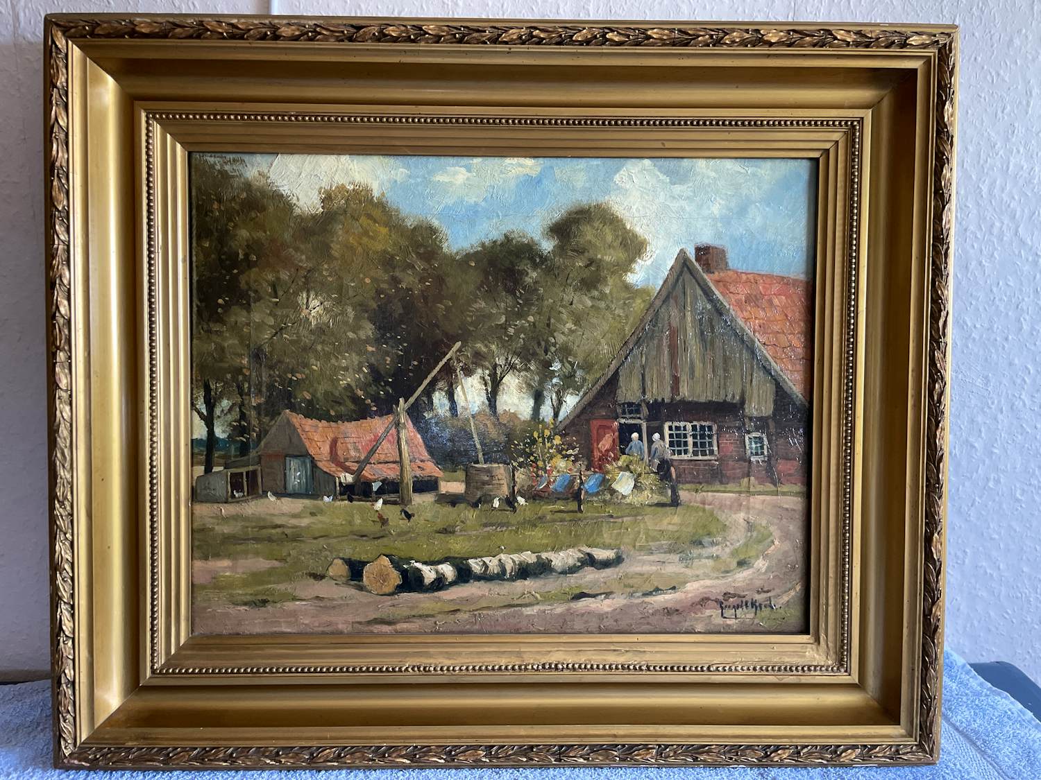 Gerard Krol - Boer met kippen verkocht voor € 75!