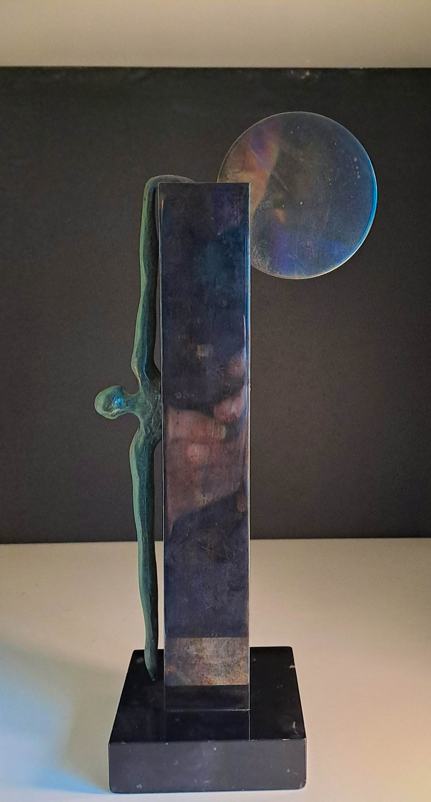 Brons (Onbekend) - Abstract beeld kopen? Bied vanaf 80!