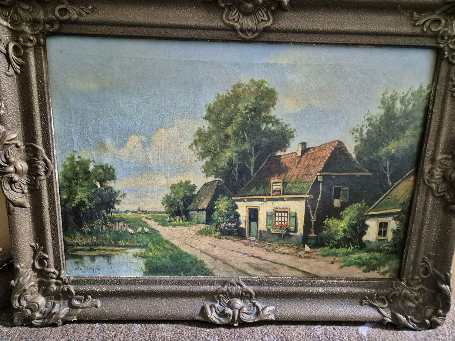 K. Schilderspel - Platteland kopen? Bied vanaf 25!