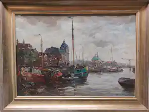 Anton Dirckx - Havengezicht vendu pour 125€ !