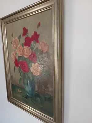 Niet of onleesbaar gesigneerd - Bloemen in een vaas kopen? Bied vanaf 1!