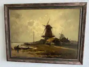 Piet in 't Hout - Molen aan het water vendu pour 125€ !