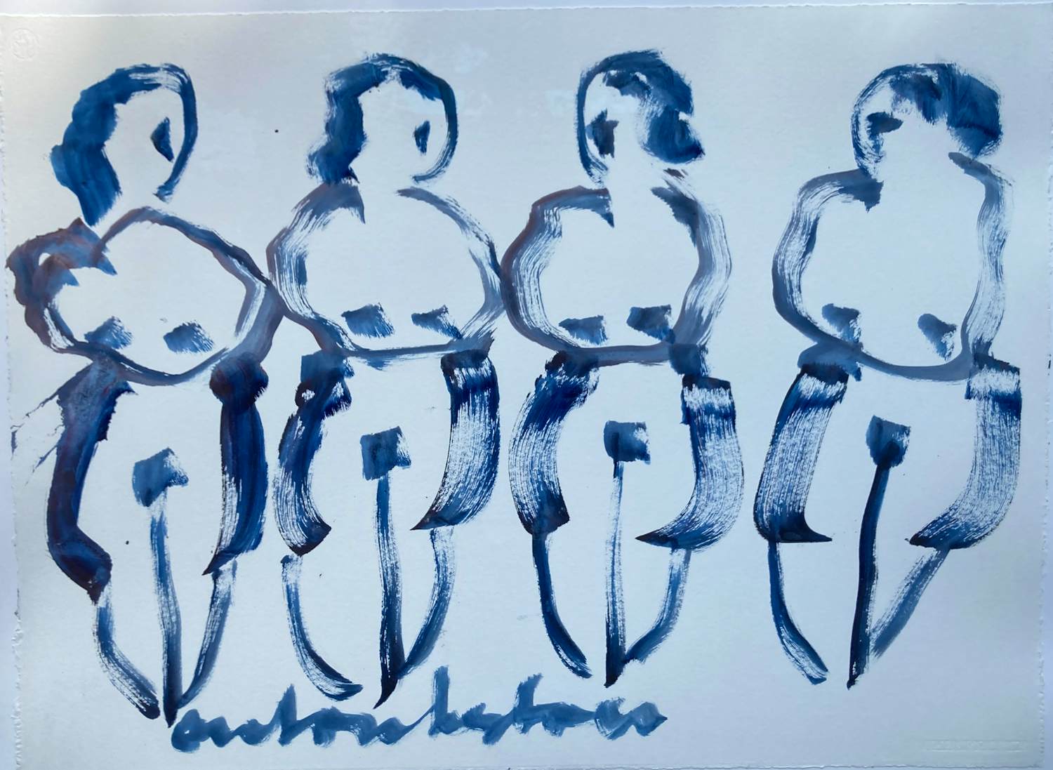 Anton Heyboer - vier vrouwen kopen? Bied vanaf 200!