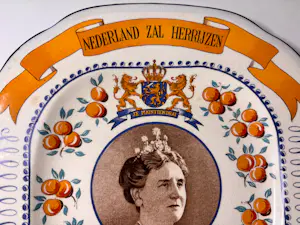 Buy Keramiek overige - Vintage gedenkplaat? Bid from 25!