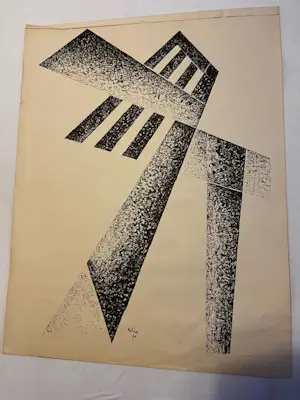 Toon Kelder - Map met 6 gravures zwart wit nuances kopen? Bied vanaf 200!