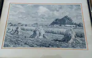 Ad Blok van der Velden - Oogsttijd - Texel vendu pour 225€ !