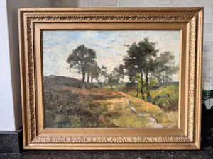 Marie Bilders-van Bosse - Landschap met bomen en pad kopen? Bied vanaf 1100!