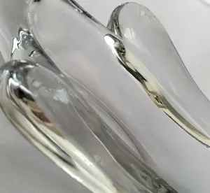 Cristallerie de Vannes Le Chatel - Grote en kleine schaal in vogelvorm kopen? Bied vanaf 40!