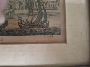 John June - a general vieuw of the city of Rotterdam van de maas kopen? Bied vanaf 100!