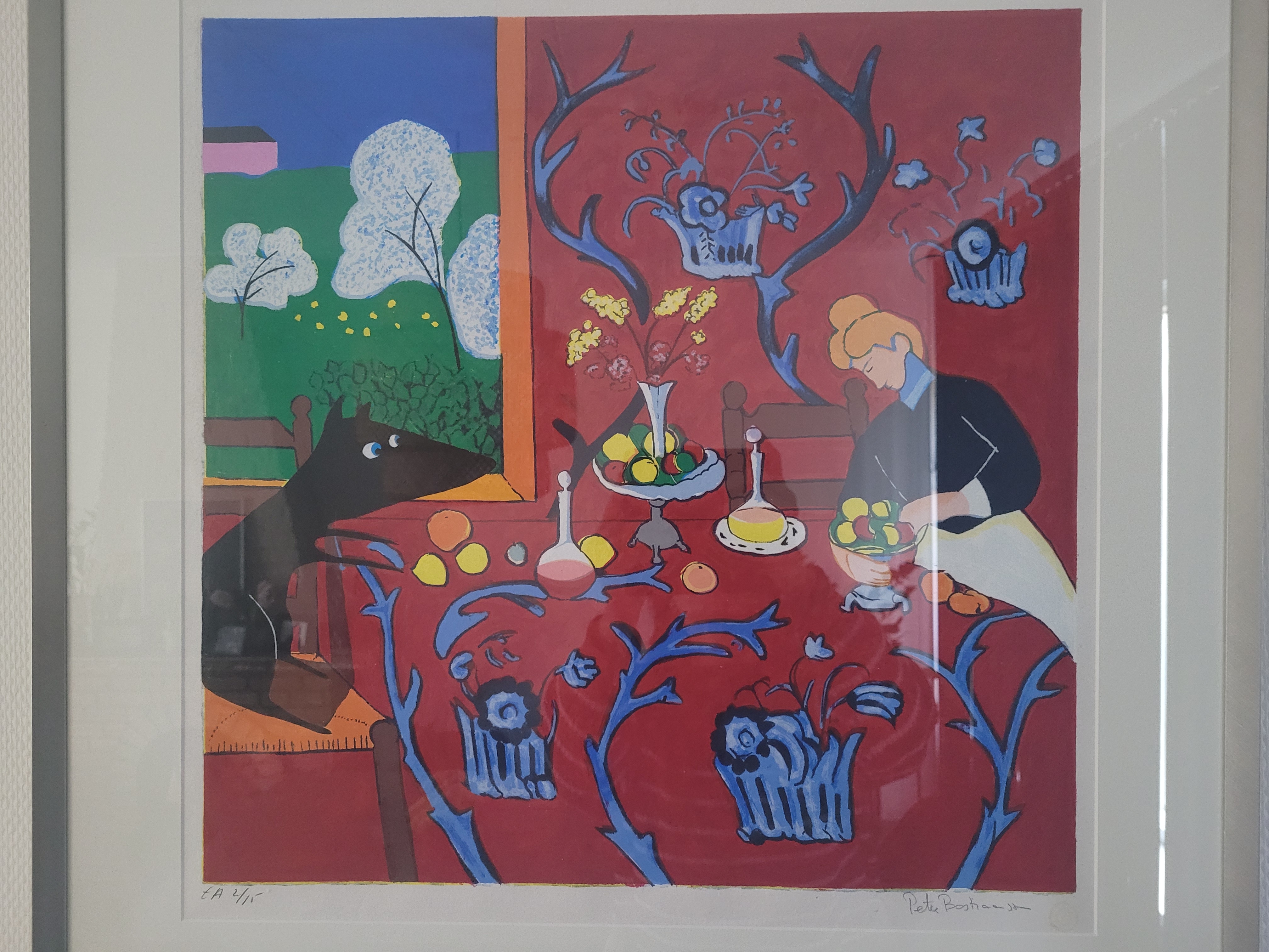 Peter Bastiaanssen - Het werk heet "Yapping Matisse" kopen? Bied vanaf 100!