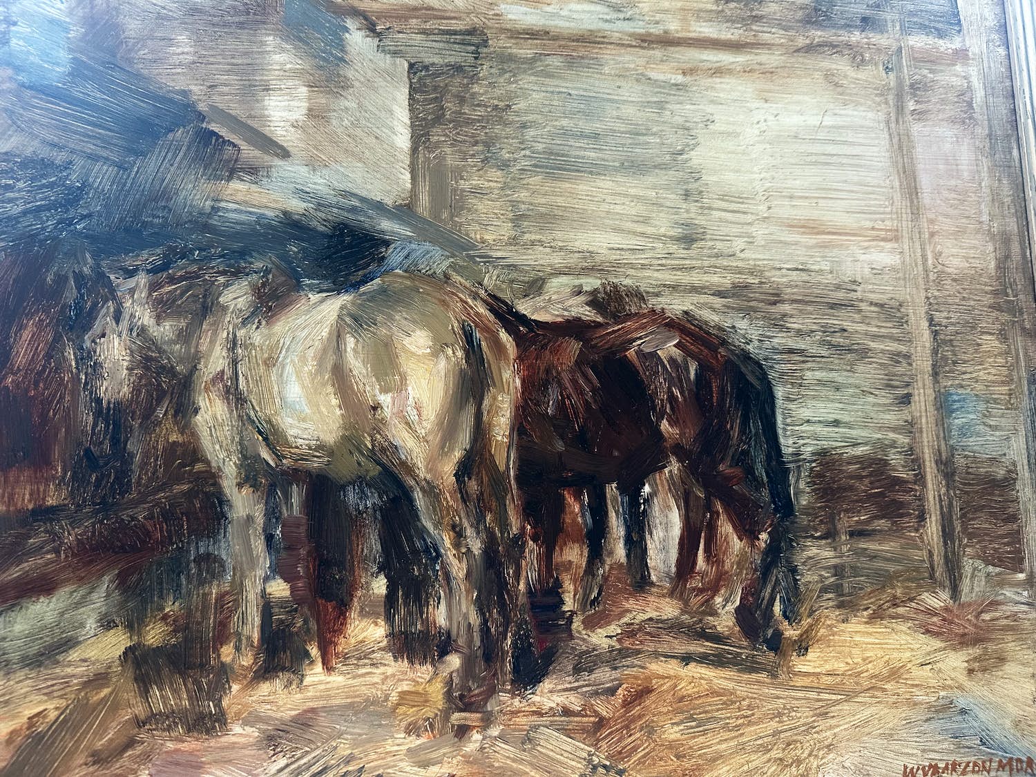 Wim Vaarzon Morel (jr.) - Paardenstal verkocht voor € 400!