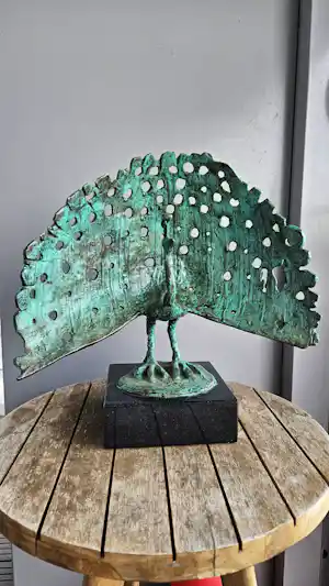 Ronald Tolman - Bronzen Pauw verkauft für € 1350!