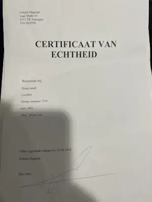 Lucebert - Droge naald - Mona Lisa kopen? Bied vanaf 260!