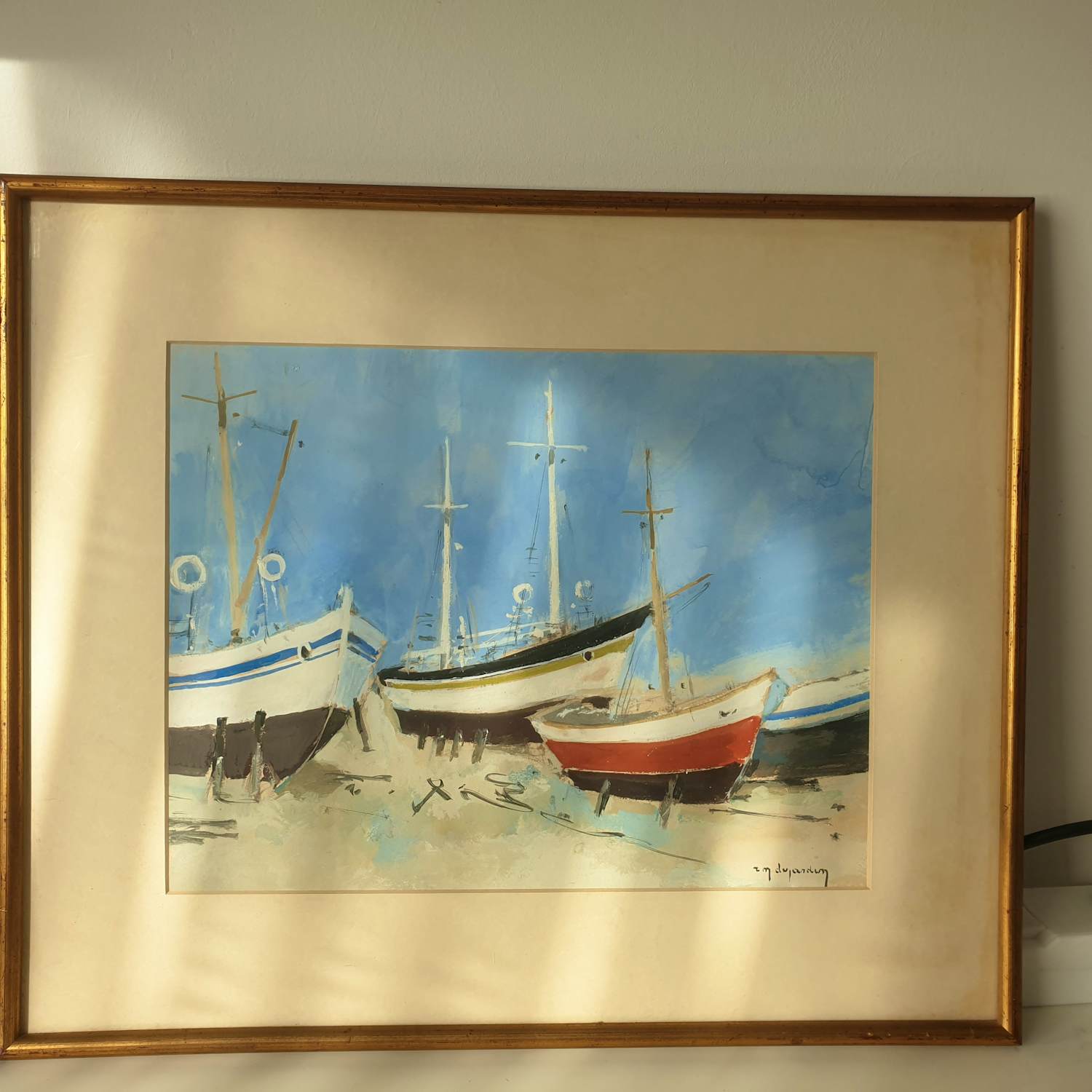 Buy Rene Marie Dujardin - bootwerf? Bid from 30!